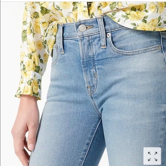 NWT JCrew 9” Rise Toothpick Denim - Picture 6 of 8